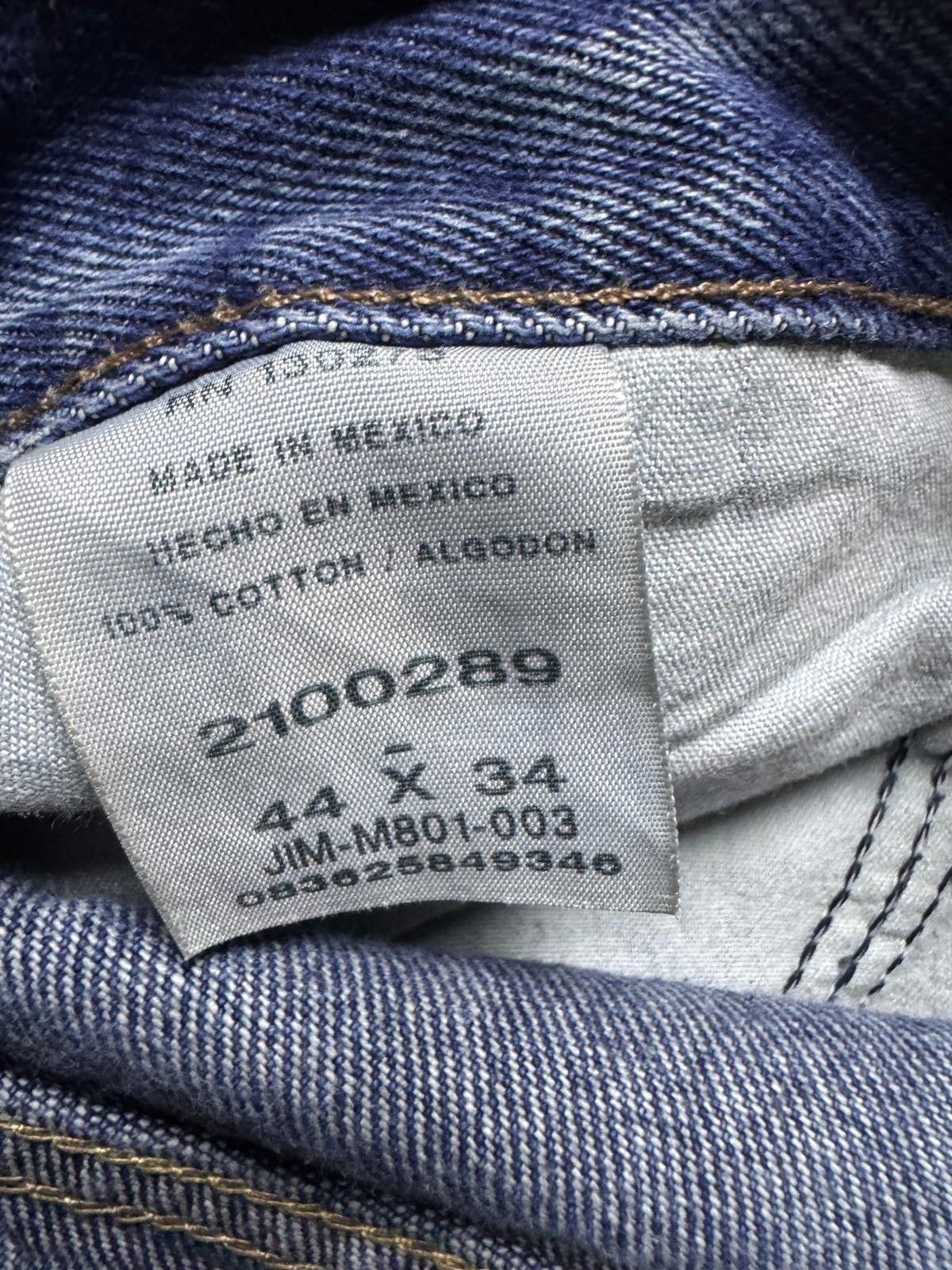 Vintage Lee Jeans Men’s Blue 44x34 Regular Fit GRADE B